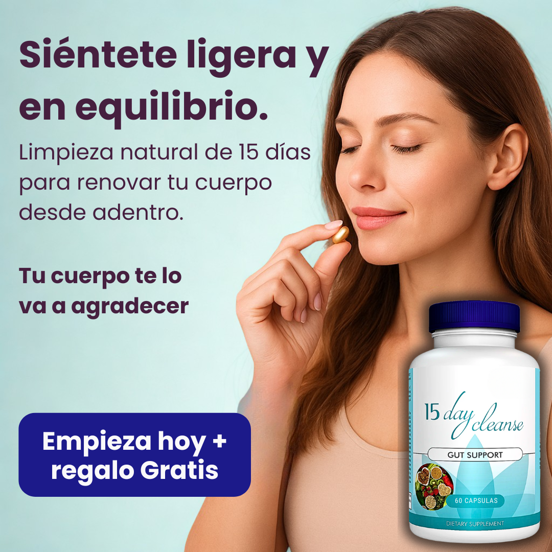15 Day Cleanse™ | Reduce medidas y limpia tu piel